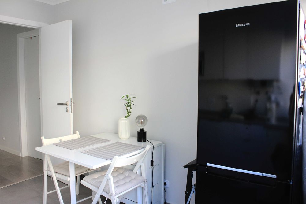 Quartos em apartamento remodelado