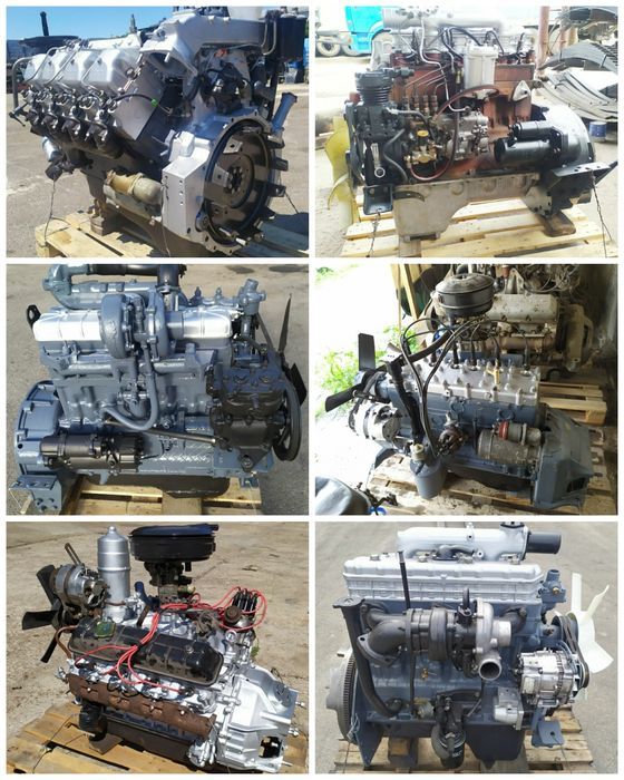 Мотор МТЗ ЯМЗ 238 236 Маз Урал Камаз Газ 52 53 66 Газель Зил