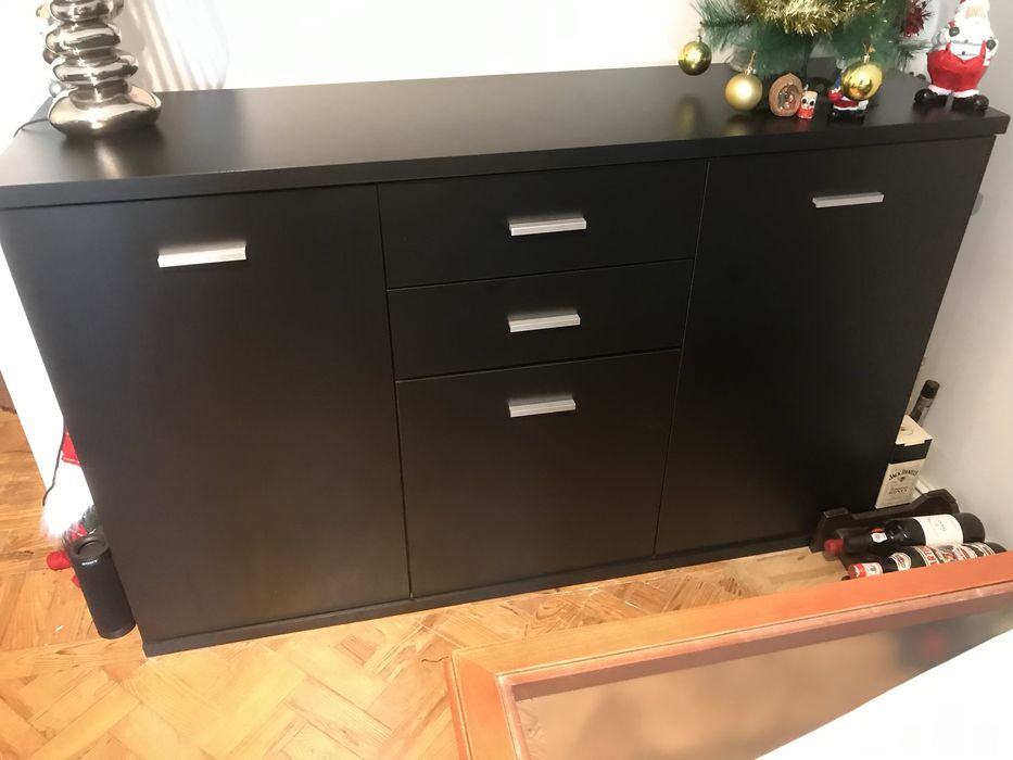 Aparador de sala em wengue Oferta movel mais pequeno