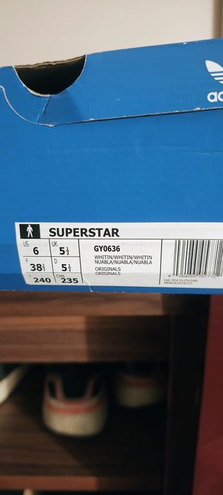 Sapatilhas adidas  superstar originais