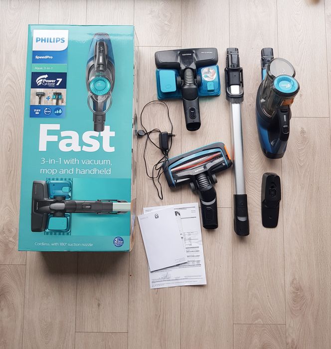 Odkurzacz pionowy Philips Speed Pro Aqua FC6728 3in1