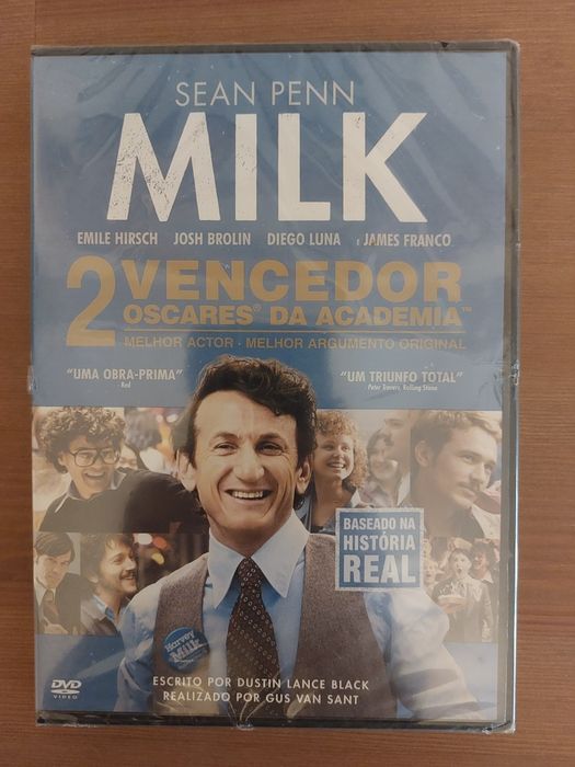 DVD NOVO e SELADO - " MILK " (2008)