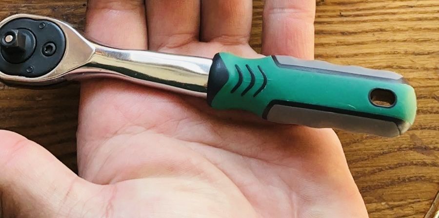 Нова якісна зручна підсилена трещотка 1/4 реверсивний вороток ключ
