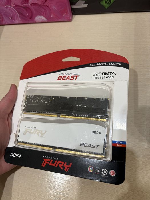 Kingston DDR4 16GB (2x8GB) 3200Mhz FURY Beast RGB Special Edition
