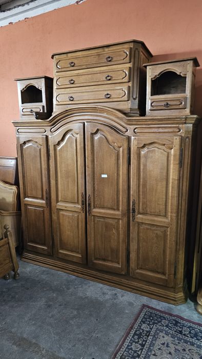 Solidna dębowa szafa 235 cm  #407 Stylowy Węgrów