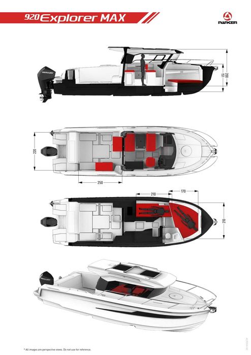 Łódź motorowa PARKER 920 MAX Explorer