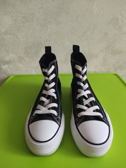 Жіночі високі кеди 40 розмір на платформі від бренду Primark