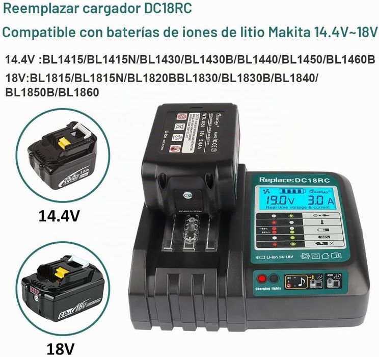 Carregadores Makita - Novo e reparação