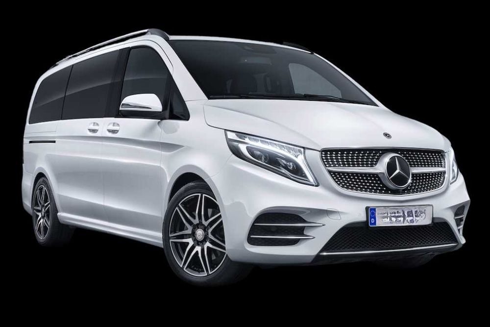 Wynajem MERCEDES bus 8 osób V-klasa VIP wypożyczalnia rent wakacje van