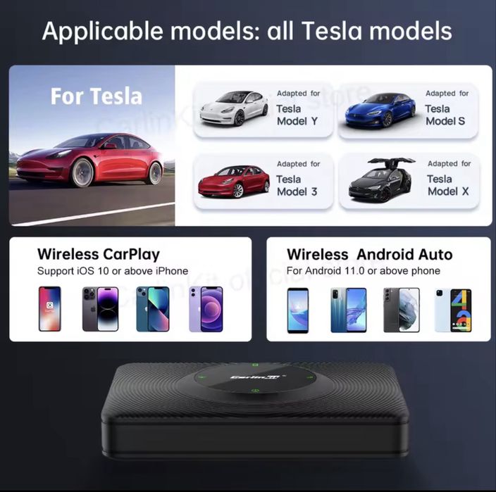 Carplay para Tesla