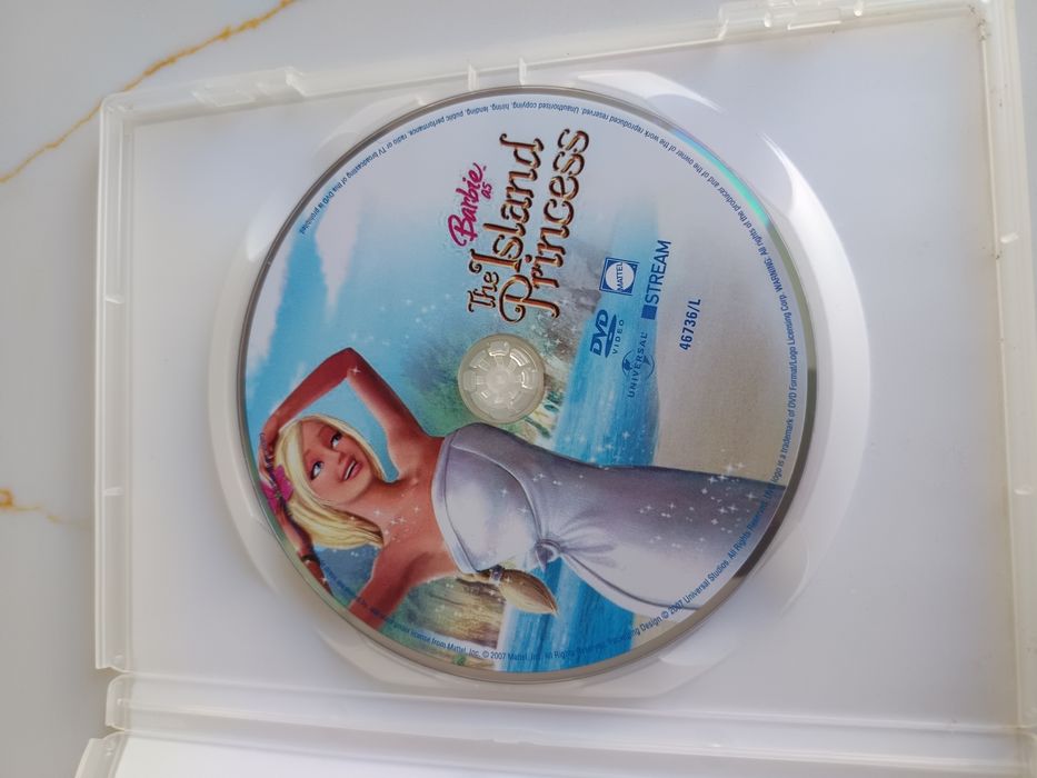 DVD Barbie princesa da ilha