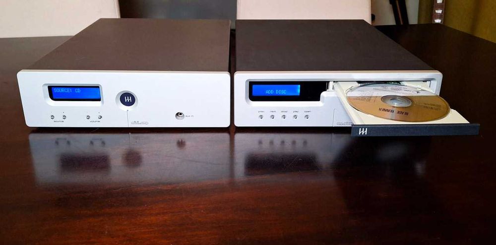 Amplificador e CD High-End Monrio 2x60Wats RMS New Old Stock