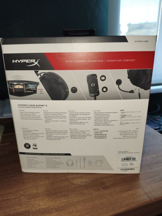 Vendo hyperx cloud alpha s