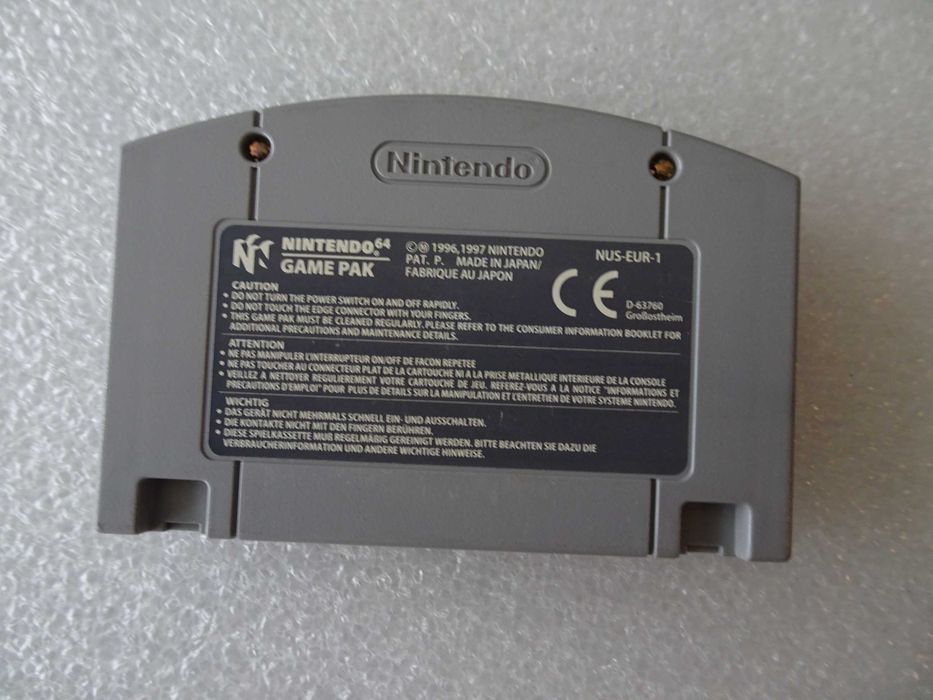 Jogo Nintendo 64 International Superstar Soccer 98
