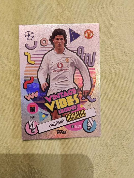 Cromo CR7 ATTAX cromo raro