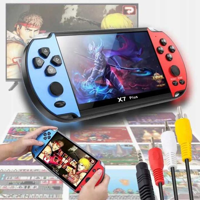 Przenośna Konsola X7 ponad 1000 Gier Mini Retro