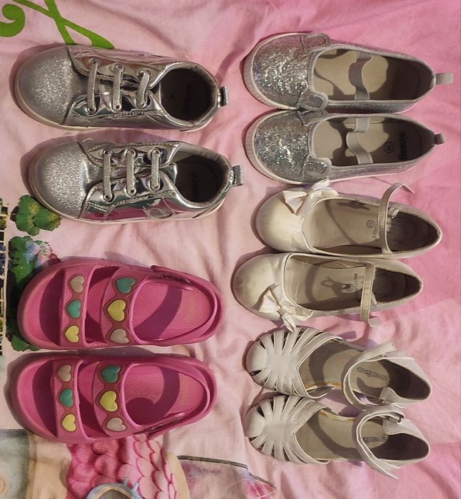 Mega paka (23szt) buty dla dziewczynki 29 30 Timberland Guliwer Sinsay