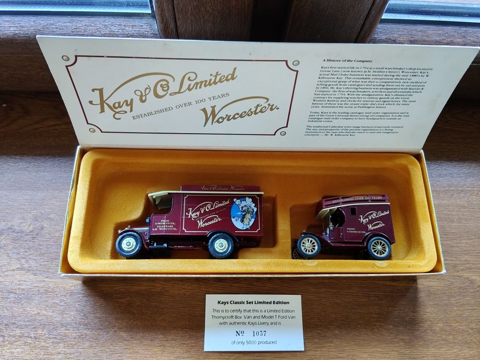 Corgi thornycroft mondeo t vintage