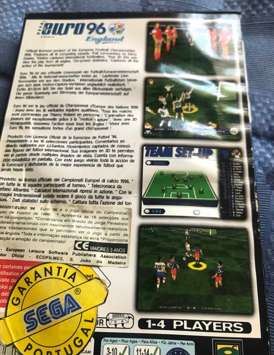 Euro 96 - Sega Saturn