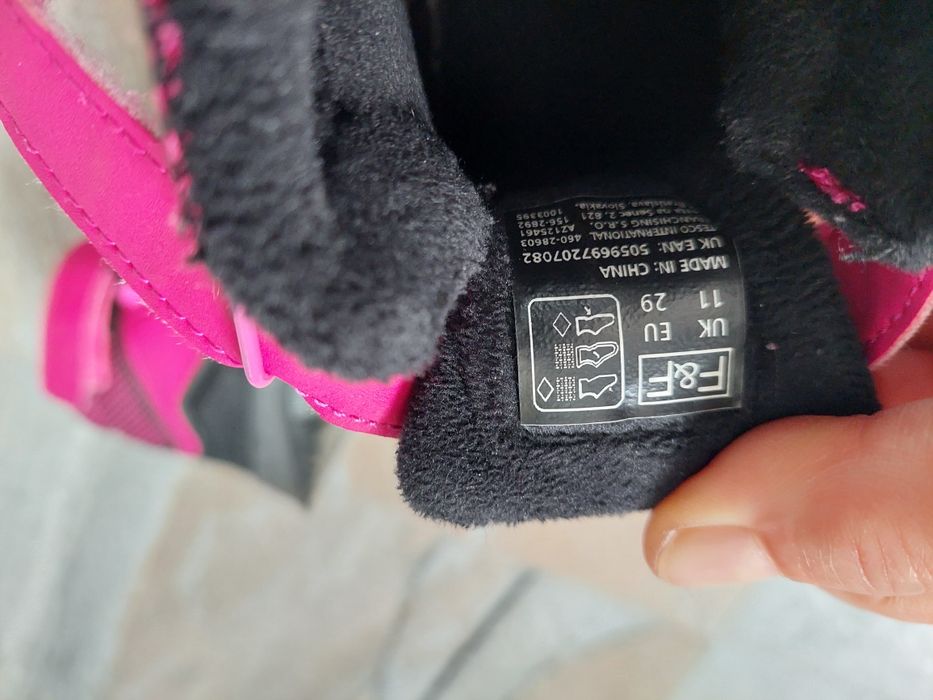 Buty dziewczęce trapery rozmiar 29