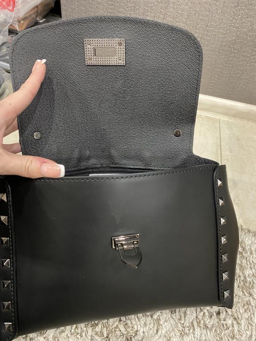 Virginia conti сумка шкіряна біла Італійська сумка жіноча