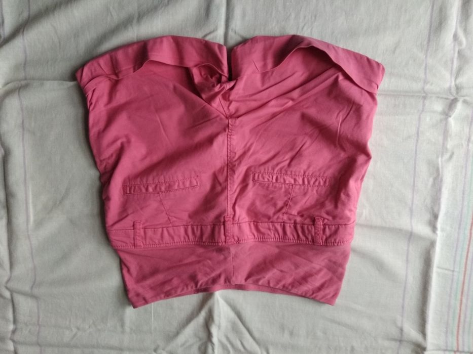 Spodenki ciążowe różowe 36 S H&M