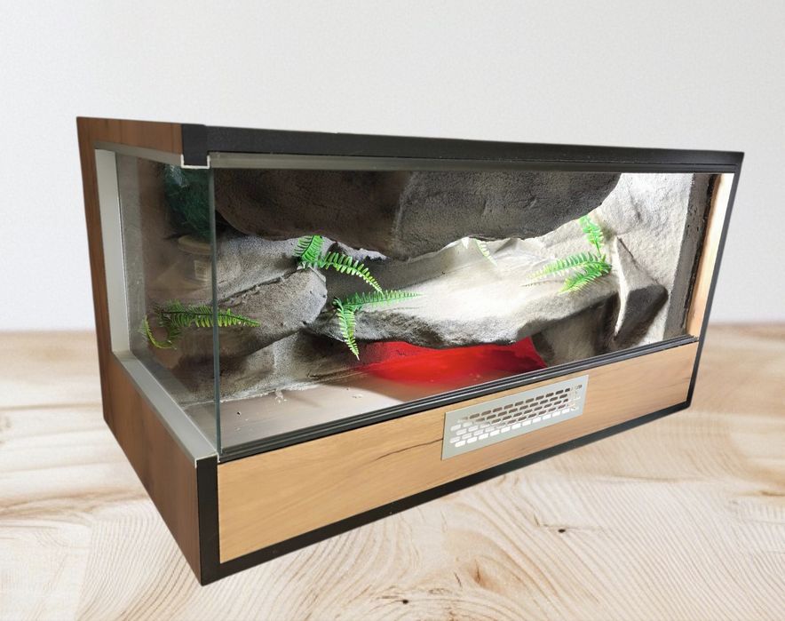 Terrarium dla gekona lamparciego eublefara agama