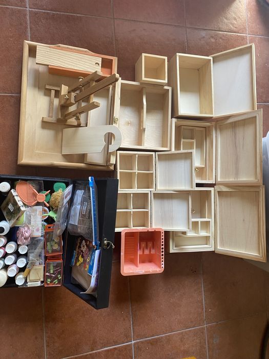 News: Set of tea boxes, jewelry boxes, trays, and others64751913788545120