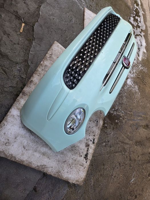 Zderzak Fiat 500 166b lattementa verde