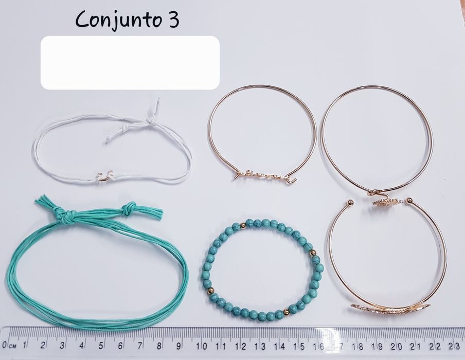 Stock de Pulseiras (124 pulseiras) (Portes Incluidos)