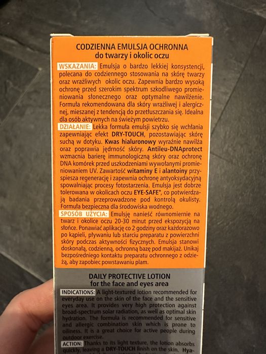 Pharmaceris S emulsja z kwasem hialuronowym spf 50+
