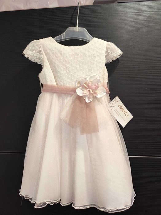 Vestido batizado menina