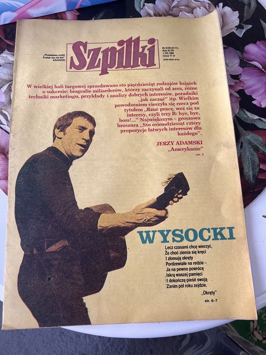 Gazeta Szpilki 1 lipca 1982 r nr 8/26 (2111) - kolekcja gazet PRL