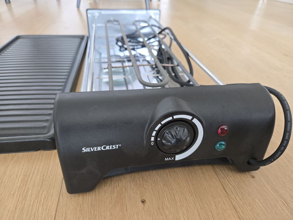 Raclette Grill SilverCrest 1500W – Como Nova + Garantia