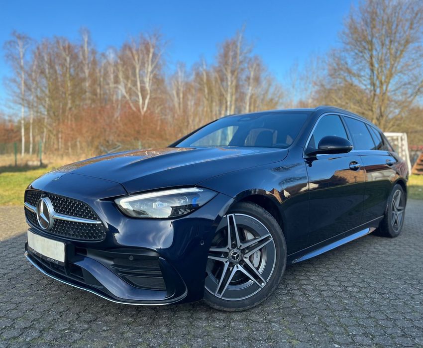 Mercedes-Benz Klasa C C300d 265KM AMG Line Key Less go Kamery 360* VIRTUAL Ambiente ZAMIANA