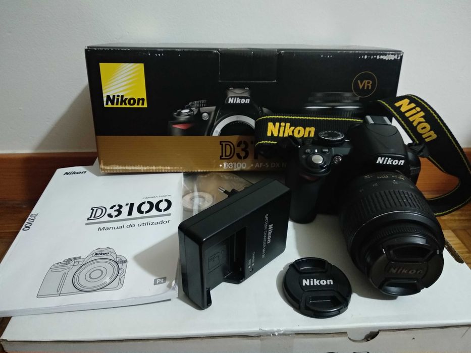 Nikon D3100 + objectiva AF-S DX 18-55mm f/3.5-5.6GII