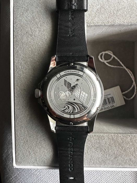 Zegarek Venezianico Redentore Ultrablack czarny