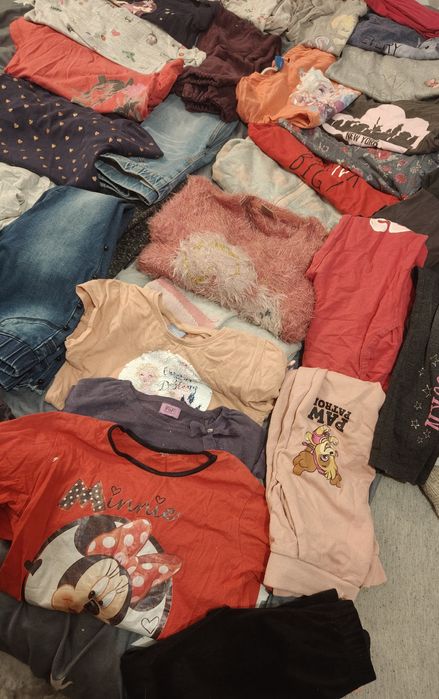 MEGA paka dla dziewczynki 122/128