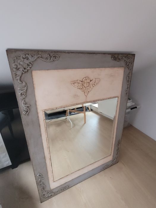 Lustro postarzane klasyczne, vintage