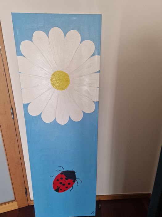 Tela decorativa (145 cm por 50 cm)