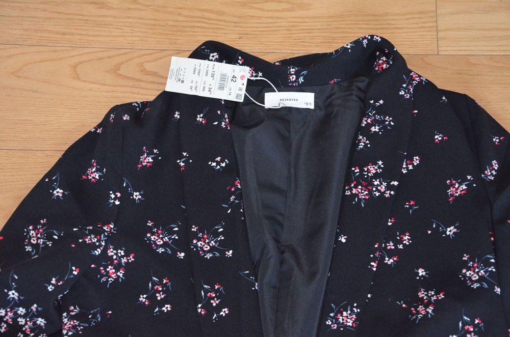 komplet marynarka + spodnie reserved 38/42(40)