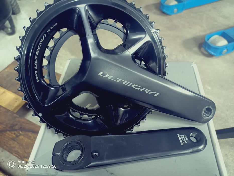 Pedaleira Shimano ultegra 165mm como nova