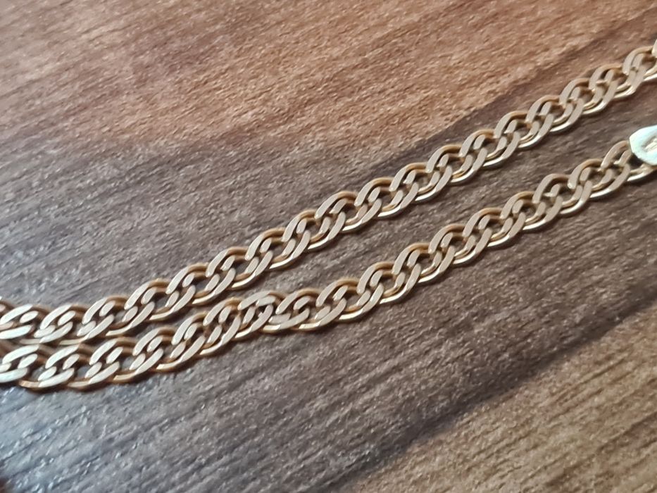 Złoty łańcuszek splot mona lisa od Lombardia Katowice