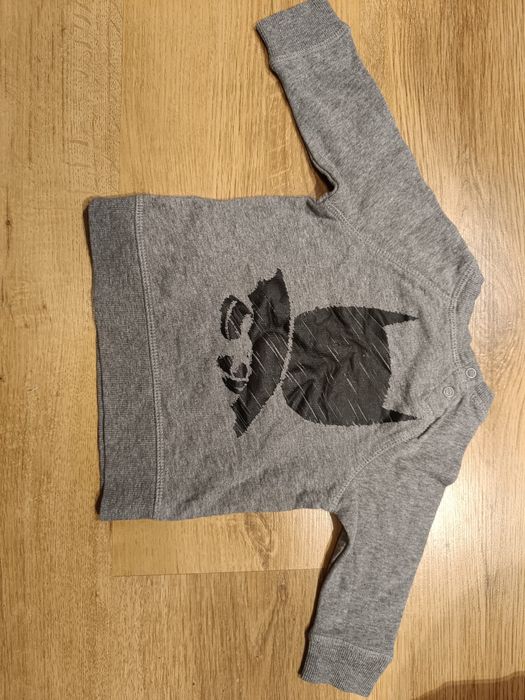 Bluza szara Batman H&M 62-68 cm 3-6 miesiące
