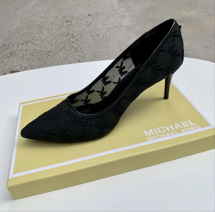 Жіночі туфлі Michael Kors, чорні, каблук 6,5 см