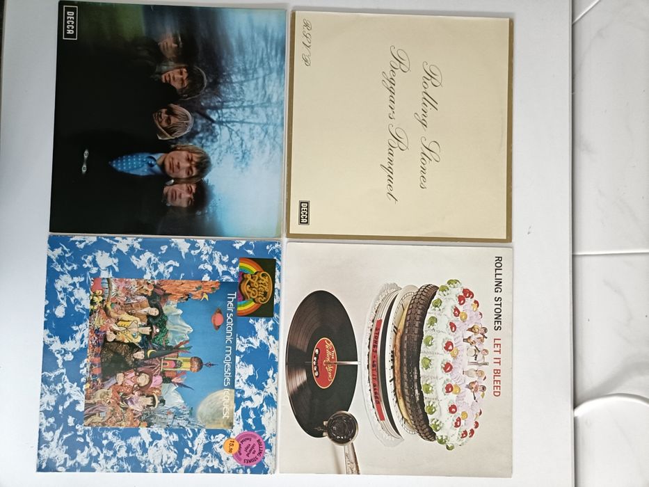 ROLLING STONES: Discografia até 1989 - 26 álbuns {Discos de Vinil}
