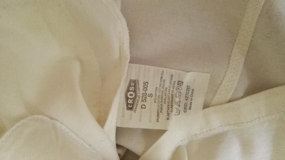Marynarka biała Cross Jeans rozm. S - SUPER CENA