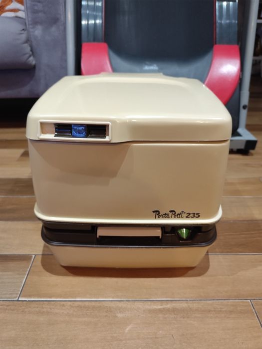 Mała toaleta turystyczna Porta Potti 235 UŻYWANA bdb stan