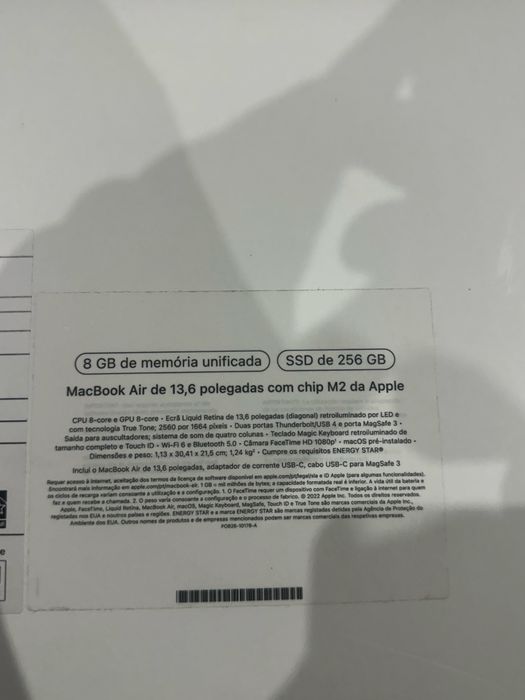 MacBoock air como novo