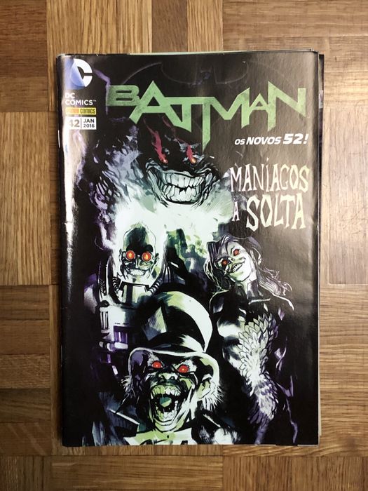 Batman: Os Novos 52! com o título "Maníacos à Solta”, n° 42